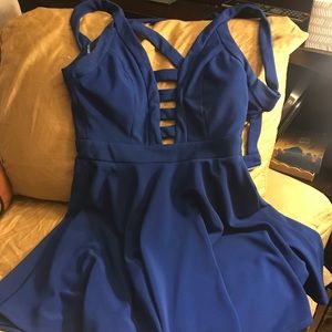 Blue skater dress from Windsor